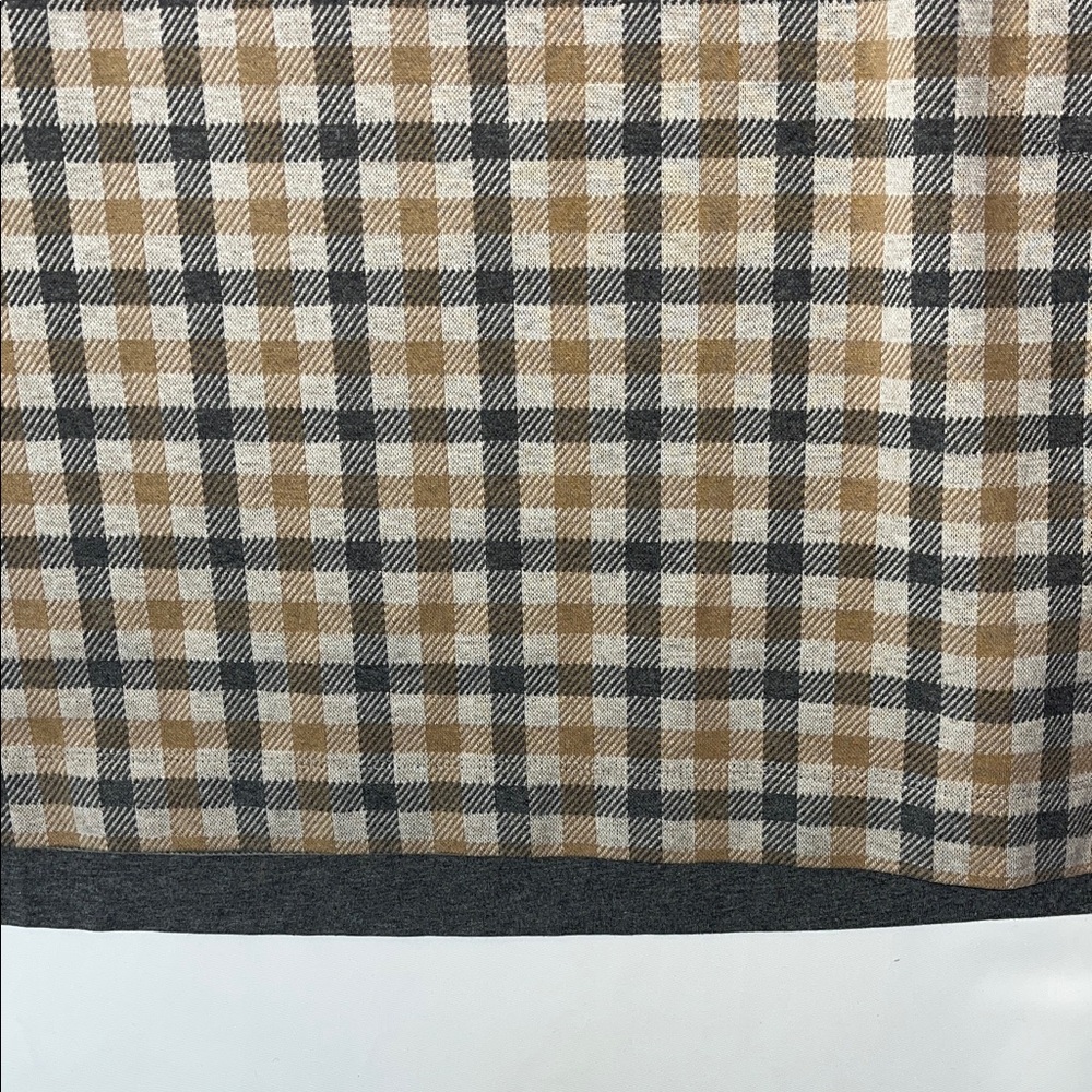 J. Jill Plaid Short Sleeve Dress multi media Sz 2X - Picture 7 of 10